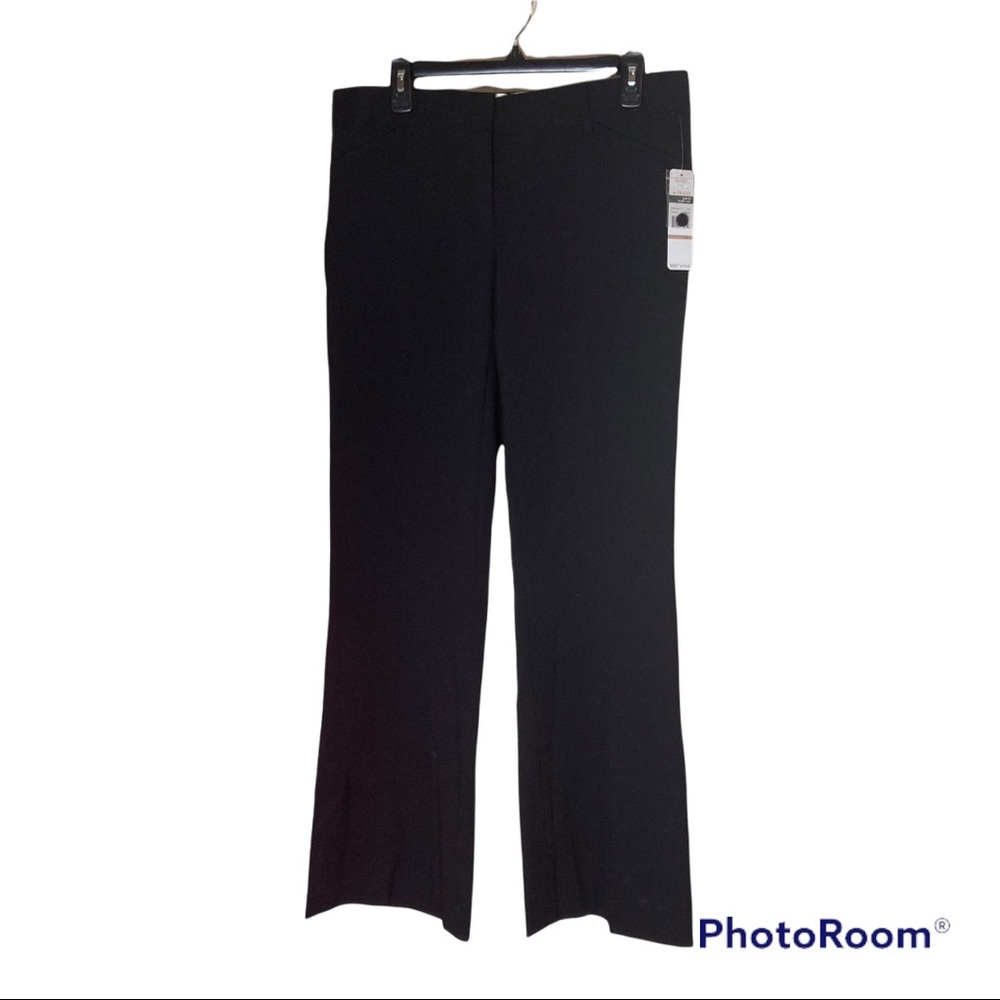 NWT The Tracey Pant by Laundry Slim Fit Straight Leg Flare Size 12